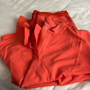 FIGS Sunset Orange Scrub Set XXL